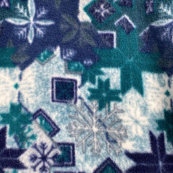 VTG 80's All Over Print Fleece Pullover Made in Canada Lake Louise Banff S/P - Picture 11 of 12